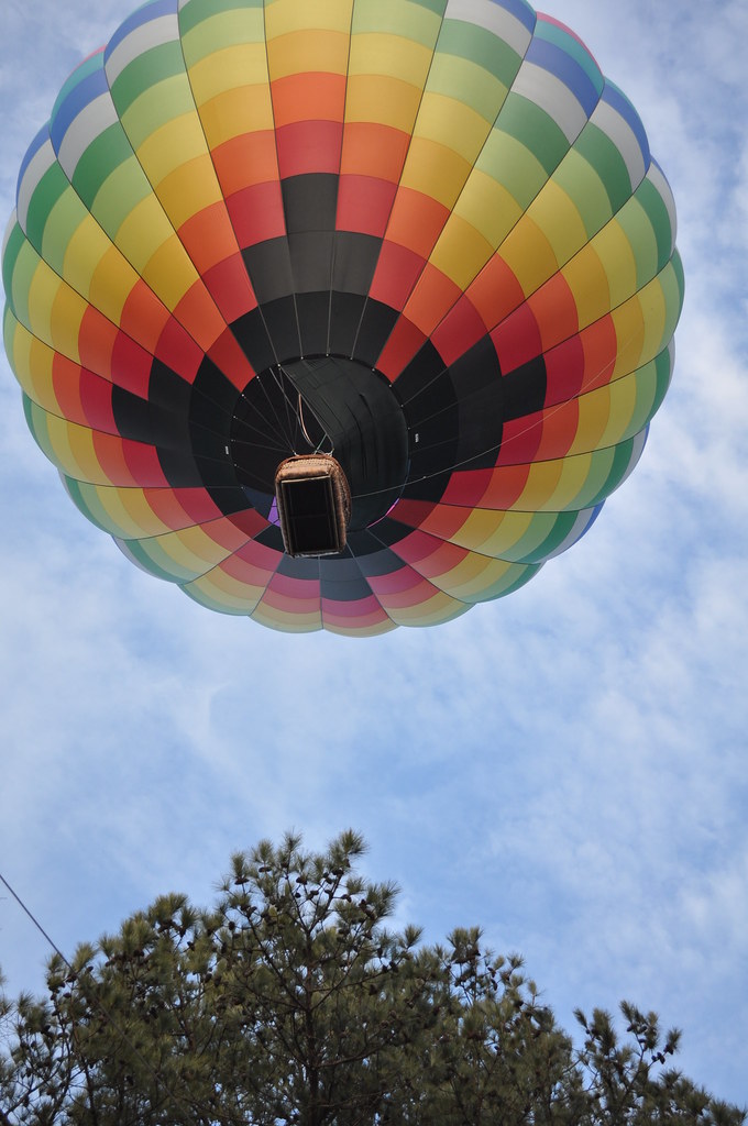 Atlanta Hot Air Balloon Rides with Balloons Over Hot Air