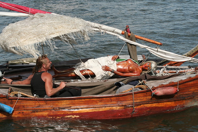 Boat and husband and.... wife..??? a photo on Flickriver