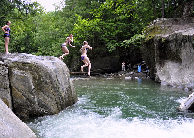 Warren falls, Vermont Vermont Camping Weekend July 2013 Flickr
