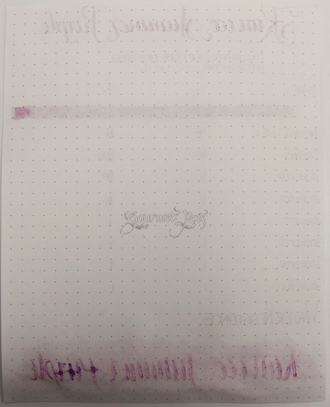 Gourmet Pens Review Kaweco Aubergine/Summer Purple Ink JetPens