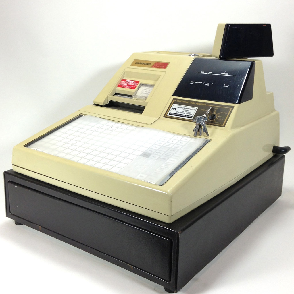 Samsung Electronic Cash Register/ 80's90's/ 50/week Flickr