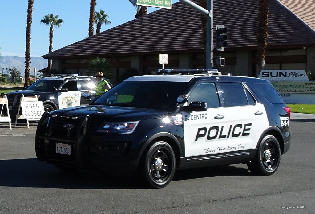 El Centro CA Police Ford Police Interceptor Utility (1) a photo on