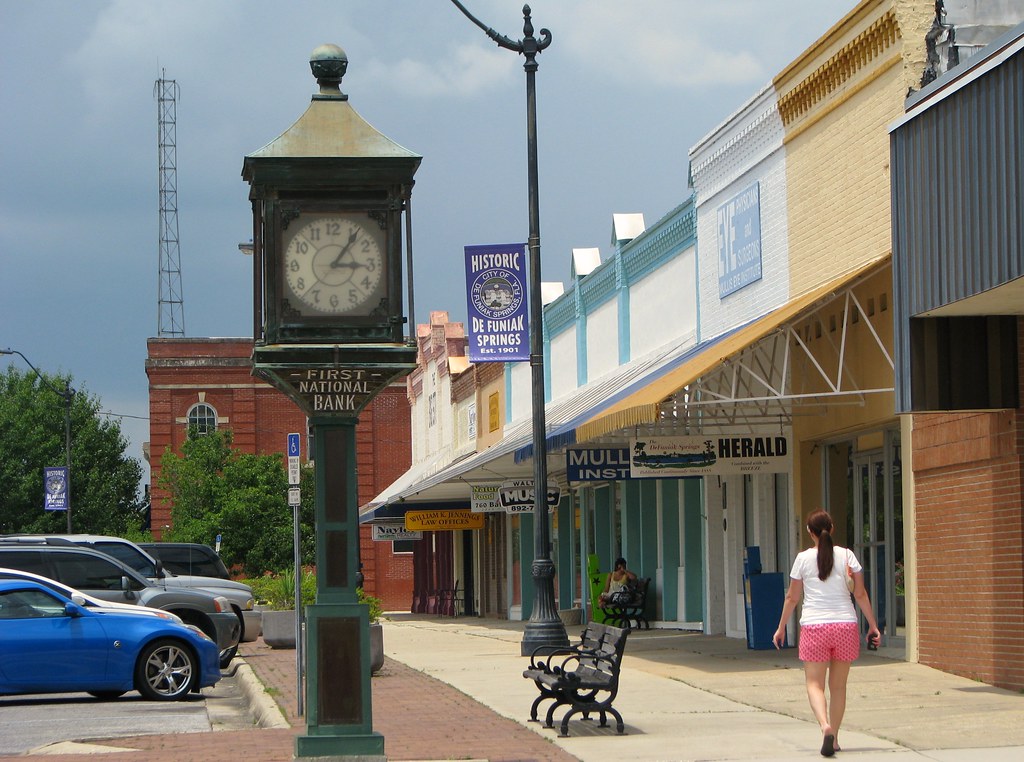 DeFuniak Springs Map Emerald Coast, Florida Mapcarta