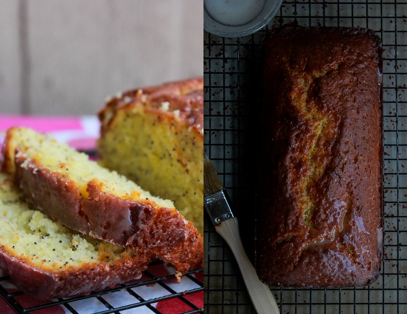 Ria's Collection LEMON POPPY SEED OLIVE OIL CAKE