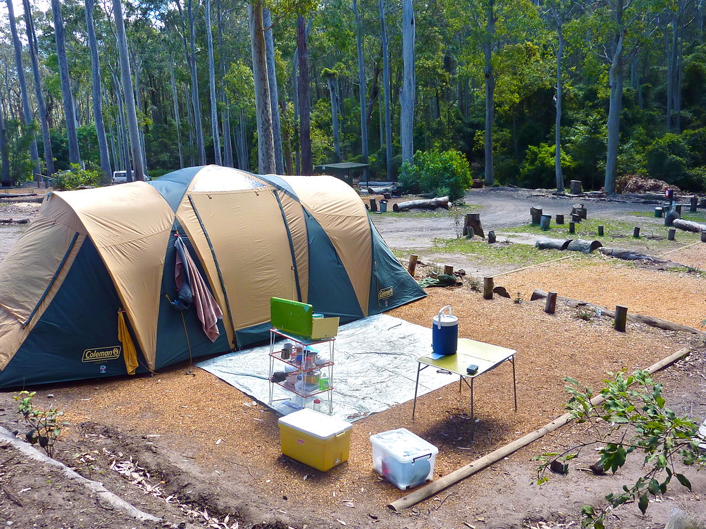 South Coast Camping Ground near Batemans Bay NSW