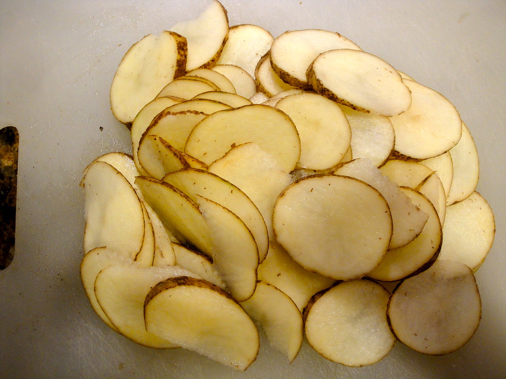 Microwave DIY Potato Chips