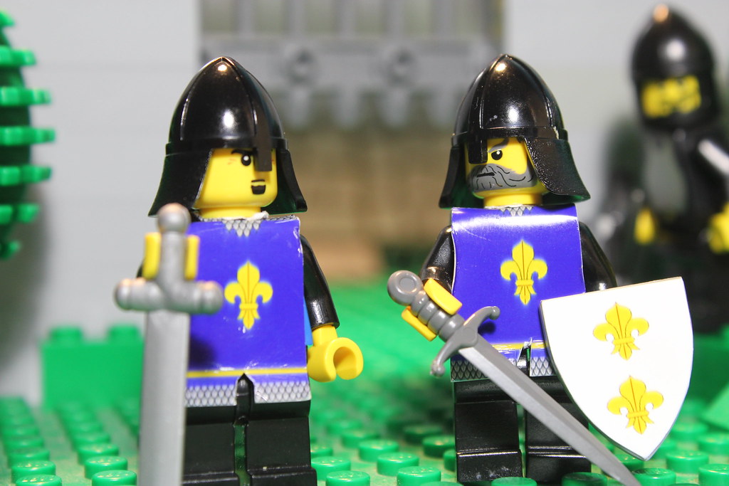 Custom Lego French Knights Flanders 1340 Hundred Years War… Flickr