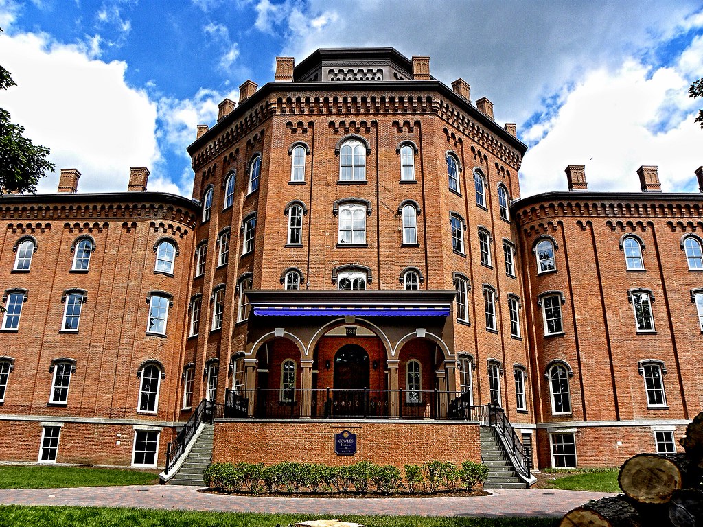 Elmira New York Cowles Hall 1856 Elmira College Historic Campus