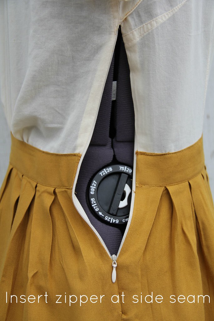 Kristina J. DIY Ideas DIY Style How to Make a TwoTone Shirtdress