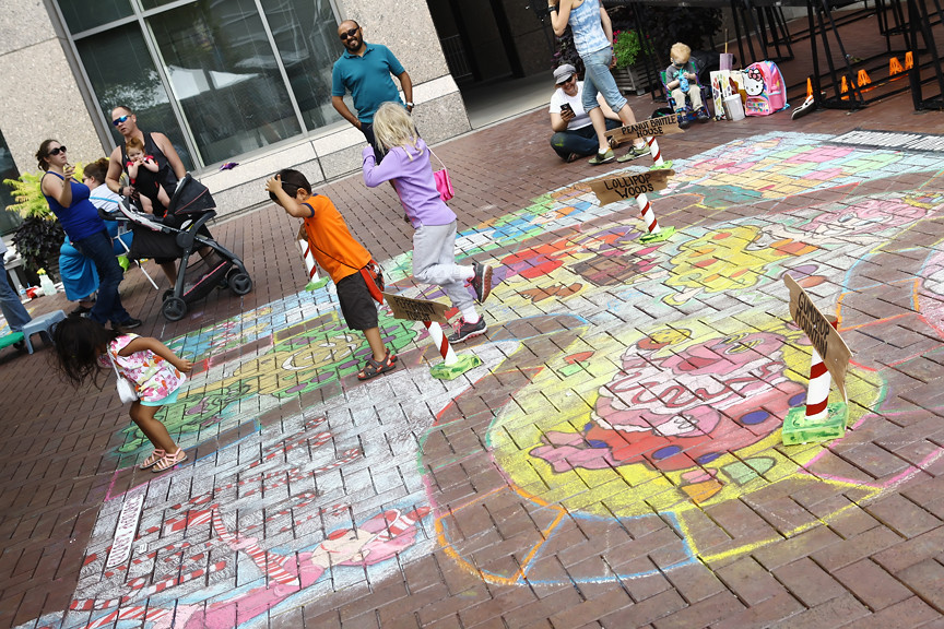 Kansas City Chalk & Walk Festival Crown Center