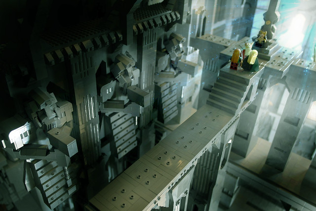 Gigantic Erebor interior made out of 120,000 Lego bricks The Brothers