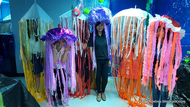 EVENTS Shark Tale When our office went under the sea for Halloween