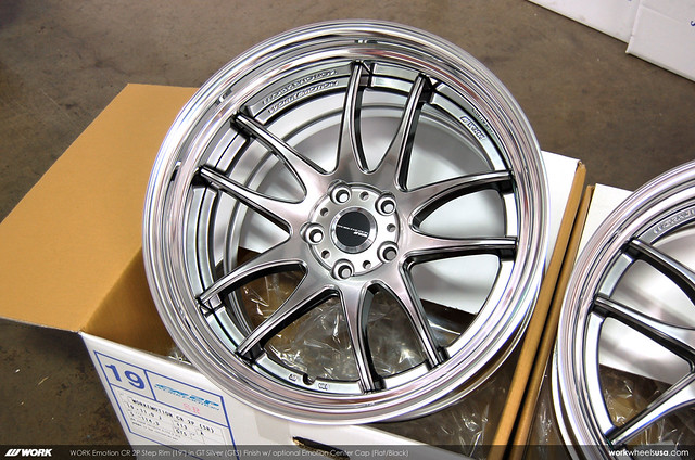 WORK Emotion CR 2P SR (GTS) (2) 19x9.5 +15 / (2) 19x11.0 +13 5x114.3