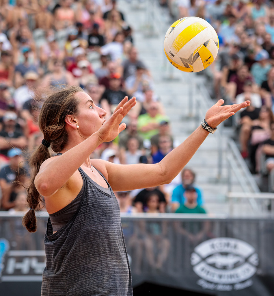 AVP Pro Beach Volleyball Austin Open in Austin, Texas Day 2