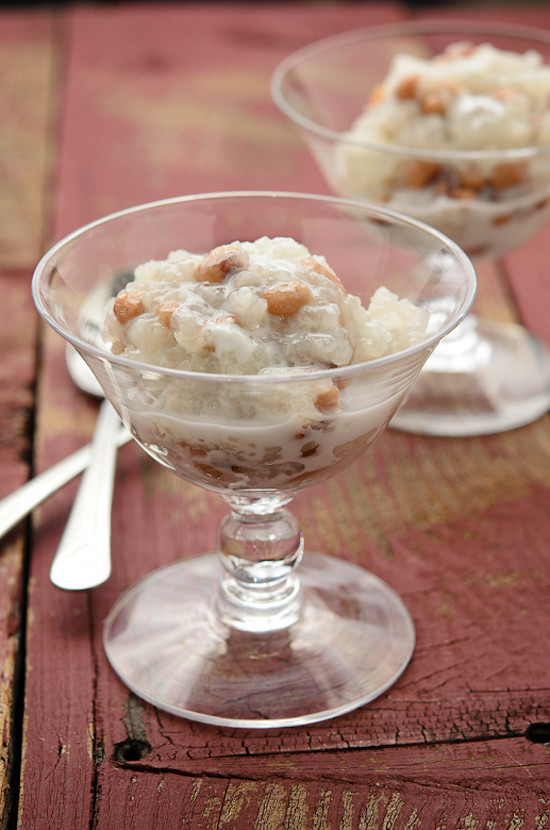 che dau trang black eye peas rice pudding