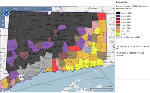 Massive Power Outages in Connecticut Terrabyte Farm