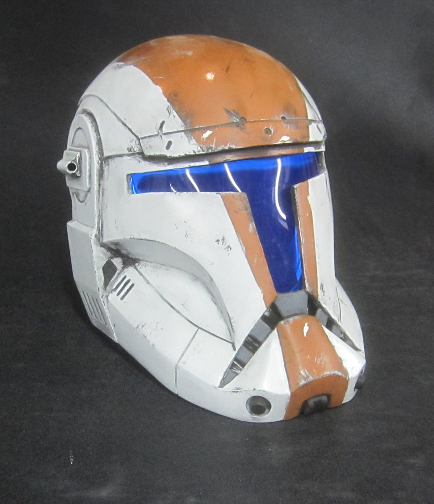 When My Brain Leaks, the Drops Drip Here. Star Wars Republic Commando Helmet Part III Painting