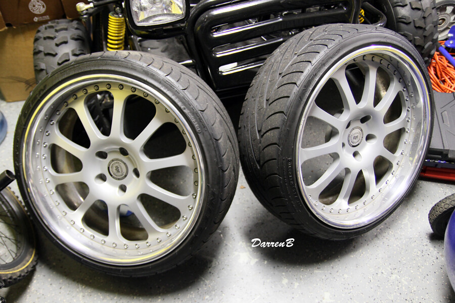 FS NJ 5x114.3 DPE wheels 19x8, 19x10 stanced setup Scion XB