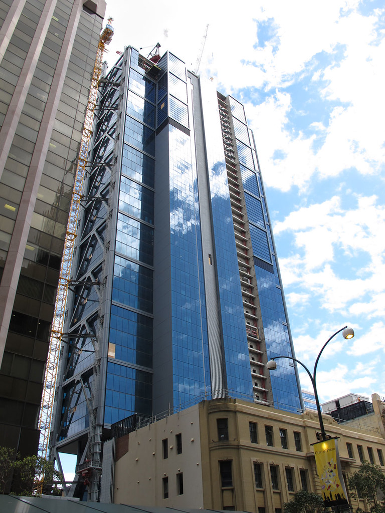 BHP Billiton Tower City Square PERTH 244m 46fl SkyscraperCity