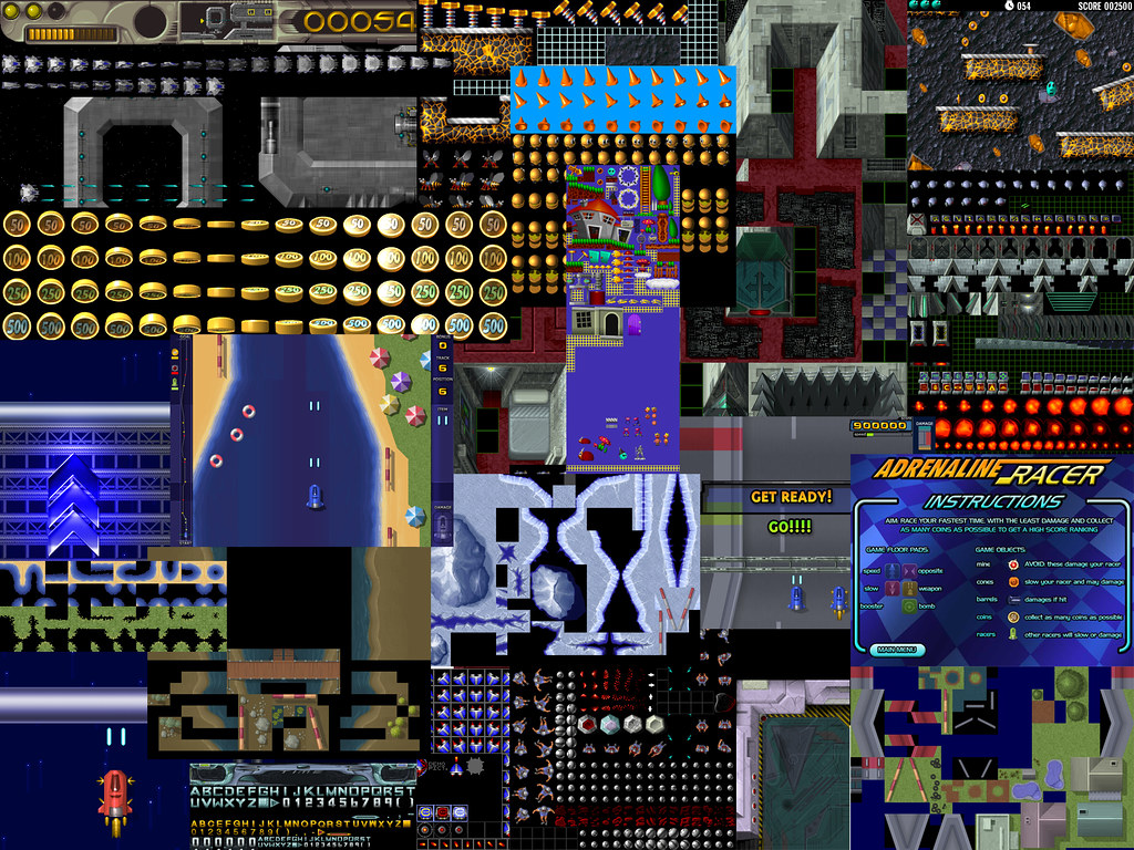 Graphics, Sprites & Game Art Packs from ?? Invent ?? Amiga Impact