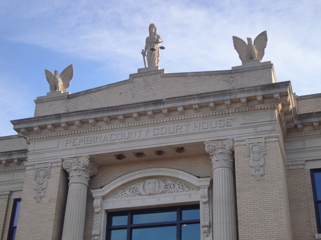 Elevation of Pembina County, ND, USA Topographic Map Altitude Map