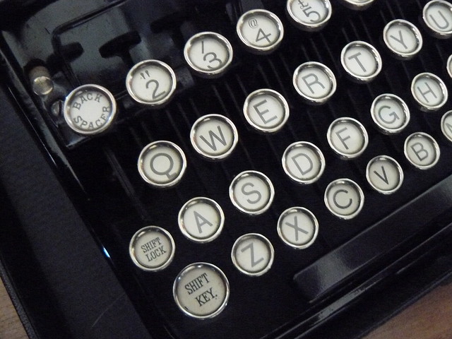 Vintage Typewriter "Keyboard" layout Flickr Photo Sharing!