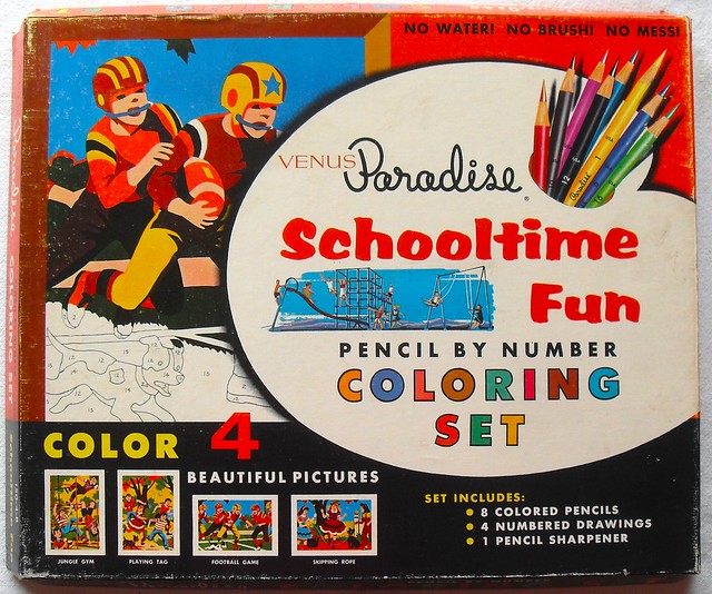 1964 Venus Paradise Color By Numbers Pencil Set A Flickr Photo Sharing!