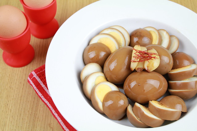 Korea boiled egg in soy sauce Flickr Photo Sharing!