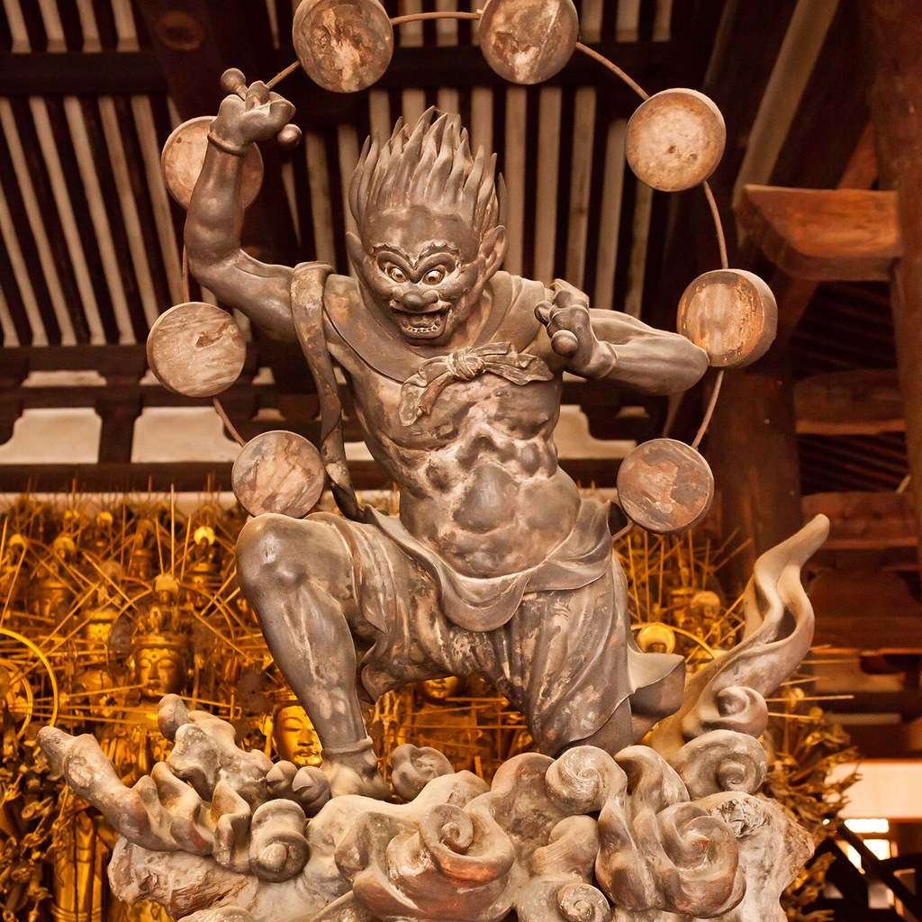 Raijin Sanjusangendo temple, Kyoto, Japan / Japón Flickr