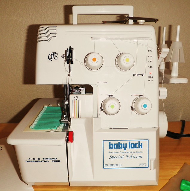 FRONT VIEW Baby Lock QTS Serger 4/3/2 BLSE300 Sewing Machine Flickr Photo Sharing!