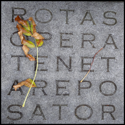 ROTAS OPERA AREPO SATOR Flickr Photo Sharing!