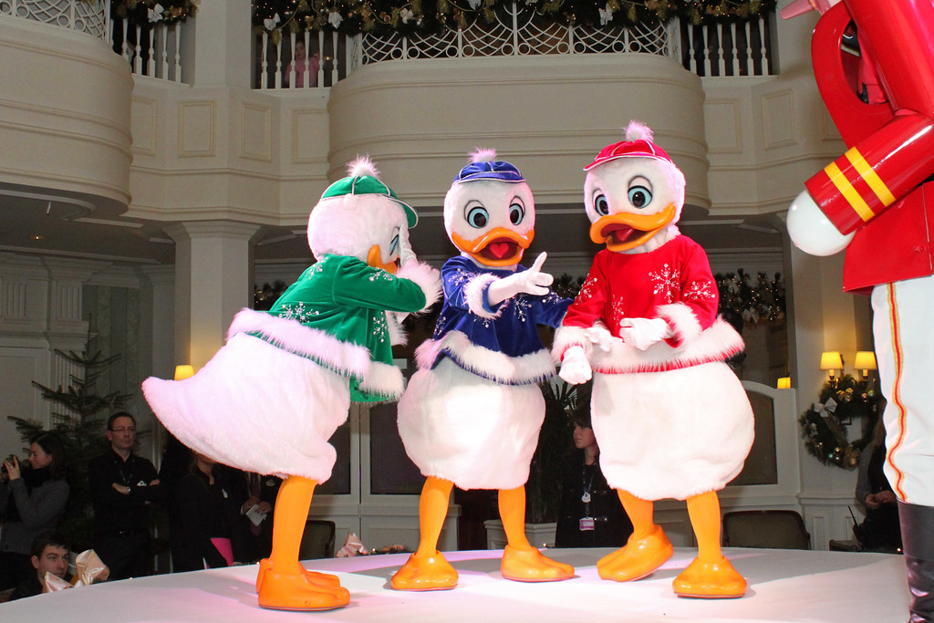 Huey, Dewey and Louie Present The Nutcracker at Disney Character Central