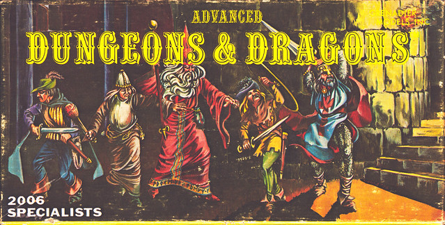 Belched from the Depths Grenadier AD&D "Solid Gold" Line Box Art and