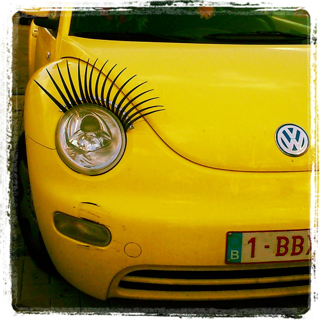 Volkswagen Beetle Eyelashes Vinay Buck