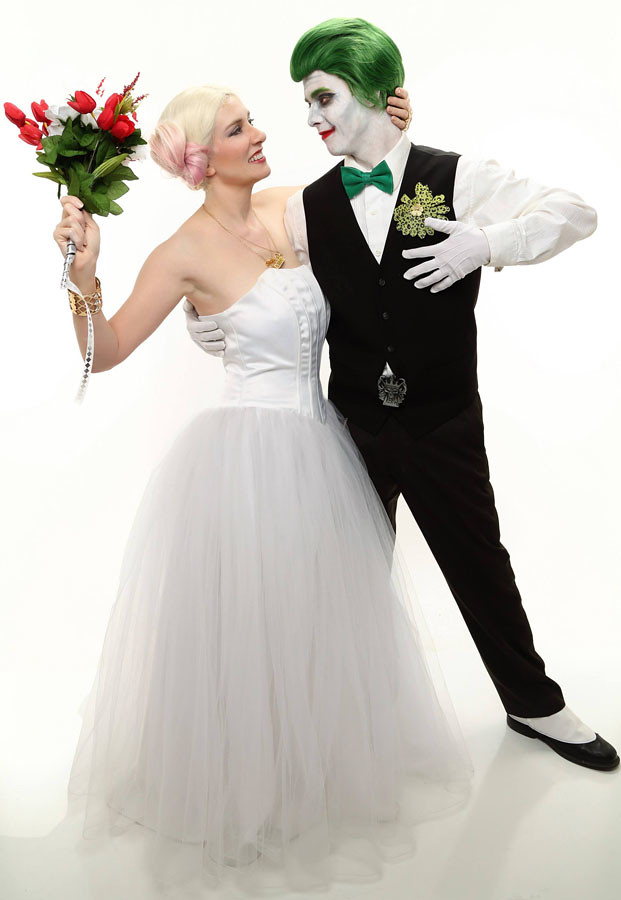 Harley Quinn Wedding Dress Movie Wallpaper