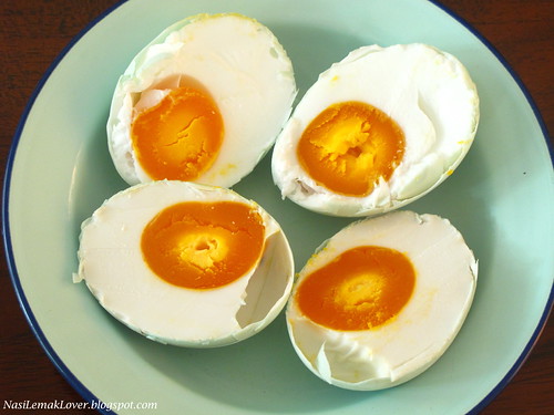 Nasi Lemak Lover Homemade salted eggs 鹹蛋