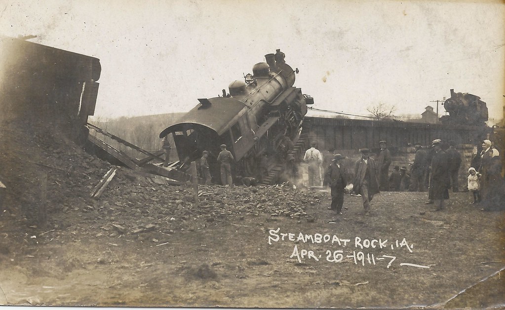 Steamboat Rock, Iowa, Iowa Central Railroad, Train Wreck Flickr