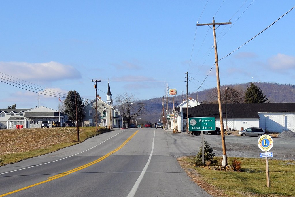 Clear Spring Map Washington County, Maryland Mapcarta