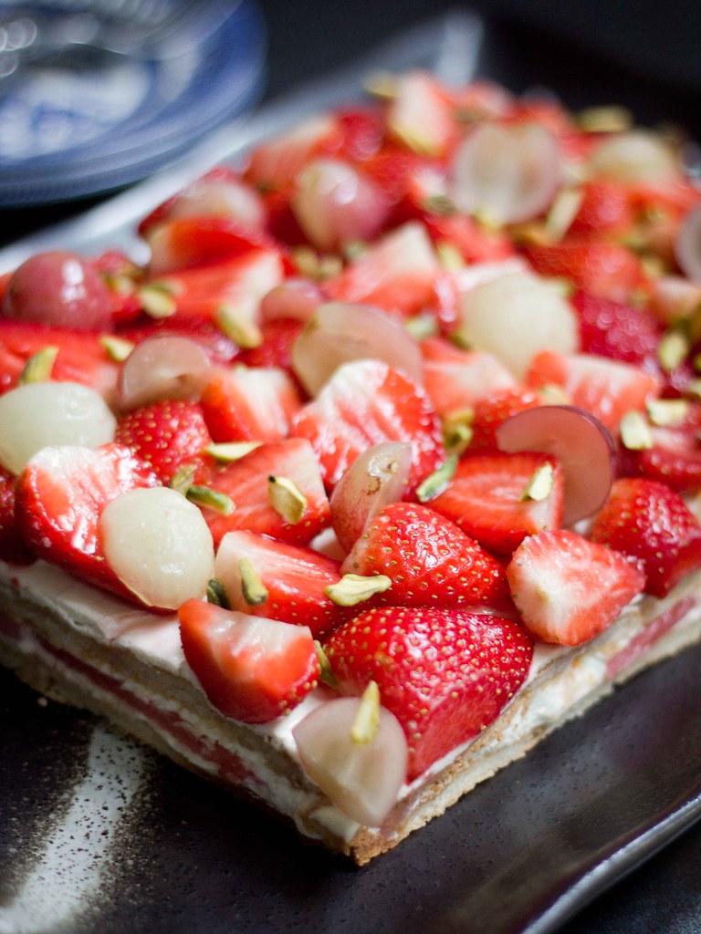 I Eat Therefore I Am Black Star Pastry Strawberry and Watermelon Cake