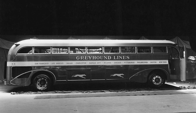 1940 Greyhound Bus in Los Angeles Flickr Photo Sharing!
