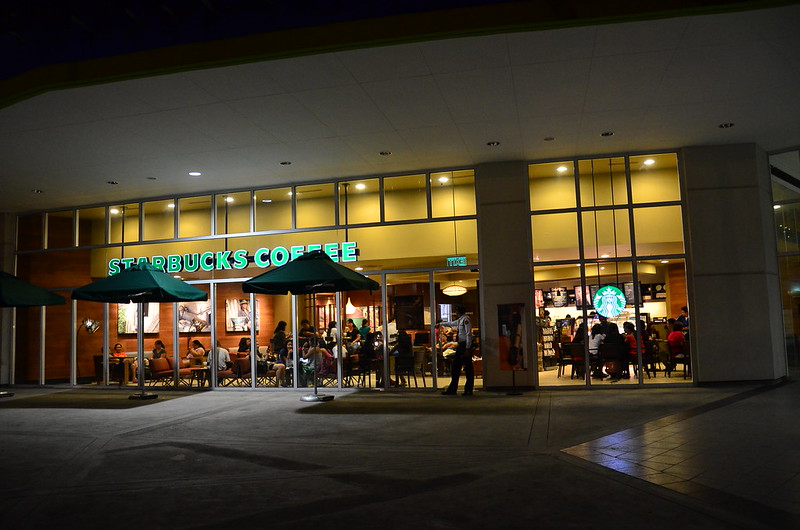 Starbucks Green Umbrellas Davao Food Trips