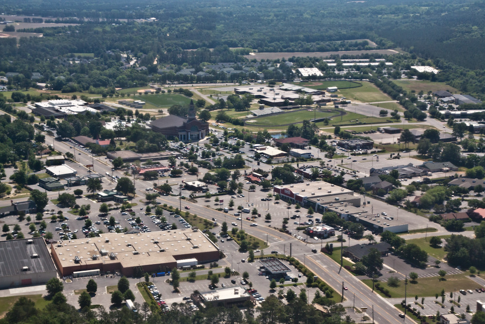 Elevation of Main St N, New Ellenton, SC, USA Topographic Map