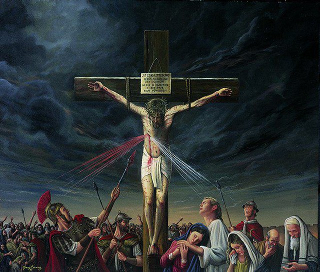 O Blood and Water, which gushed forth from the Heart of Jesus as a
