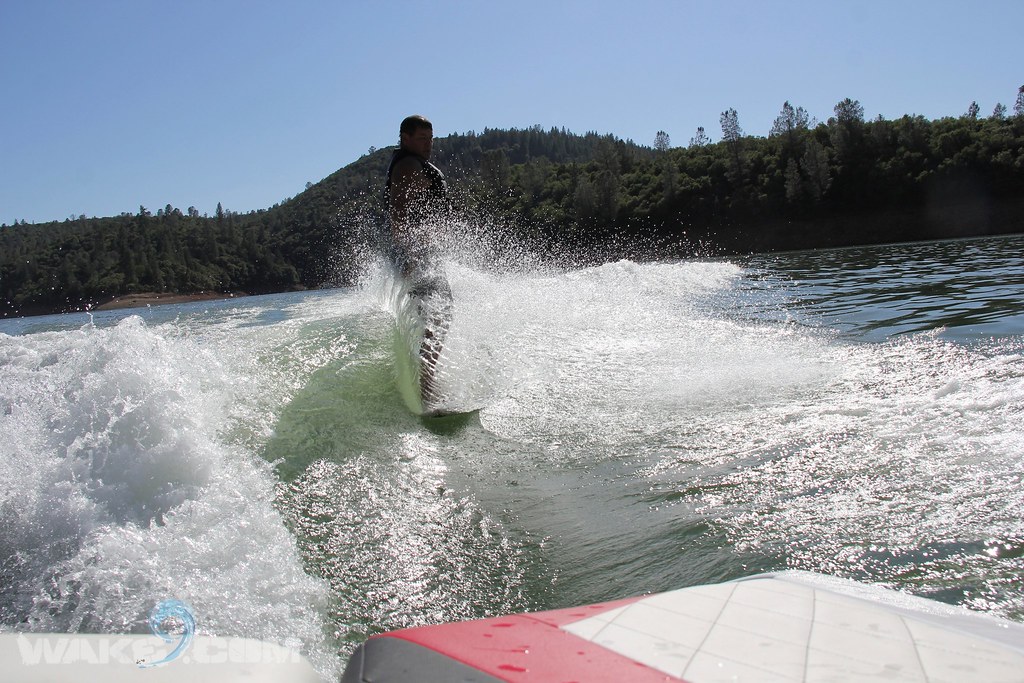 Longboard Fun Wakesurfing