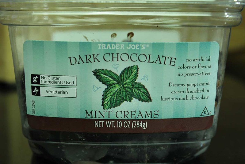 TJ's Yay or Nay Yay Dark Chocolate Mint Creams
