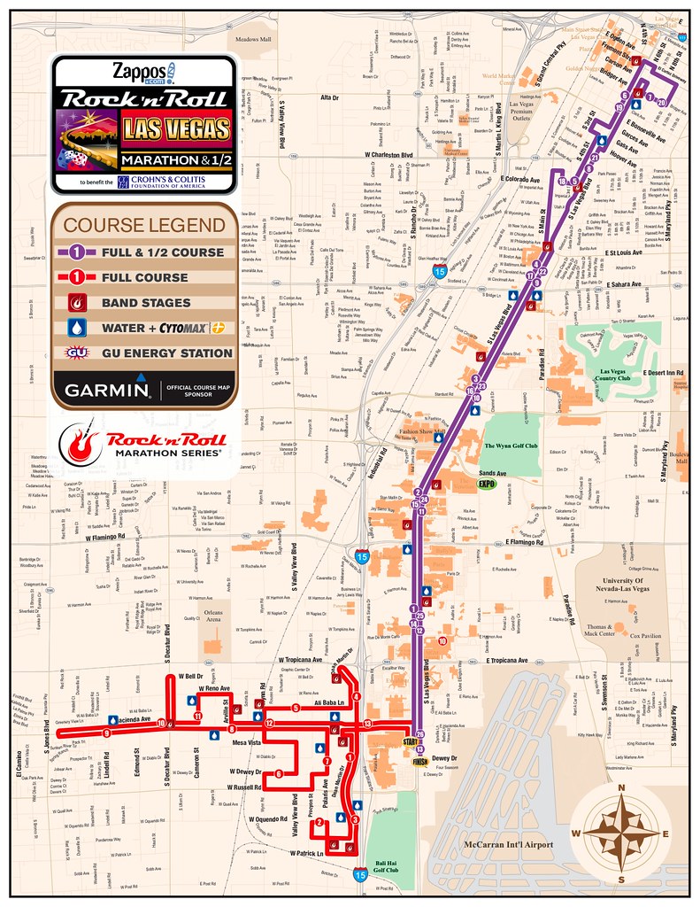 The Journey of a Running Green Girl Las Vegas Rock 'n' Roll Half