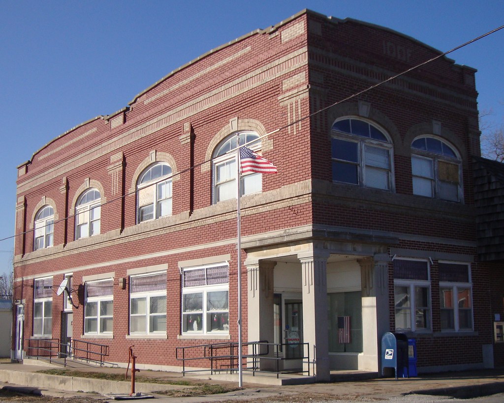 Elevation of E Main St, Blue Mound, KS, USA Topographic Map