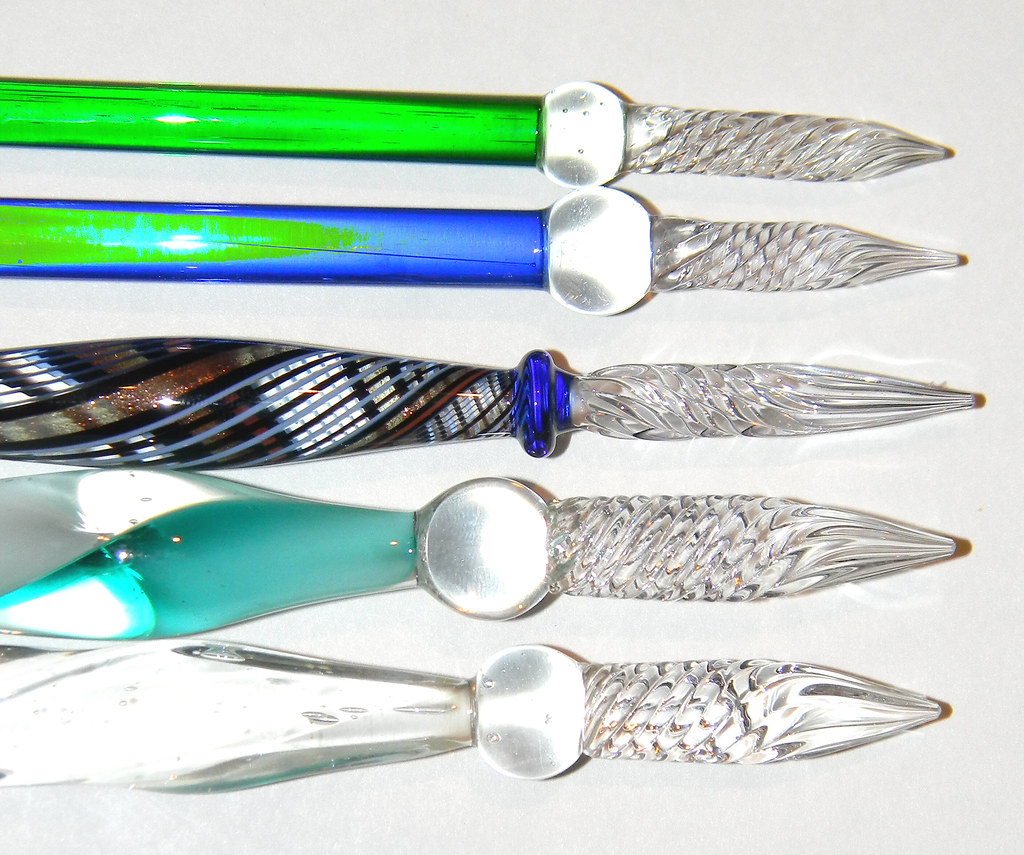 Glass Pen Comparison Fountain Pen Reviews The Fountain Pen Network