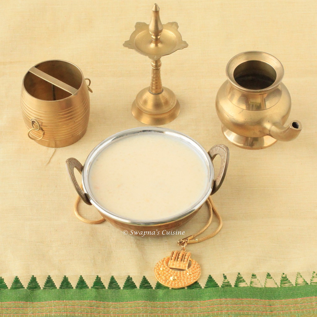 Swapna's Cuisine Paal Payasam / Easy Rice Kheer in a Pressure Cooker