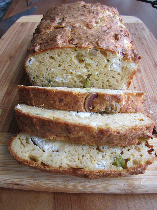 The Youngest Dragon Goat Cheese Olive Loaf
